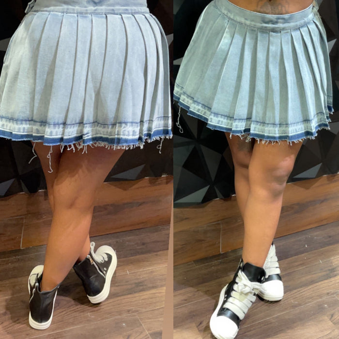 Alley Jean Skirt