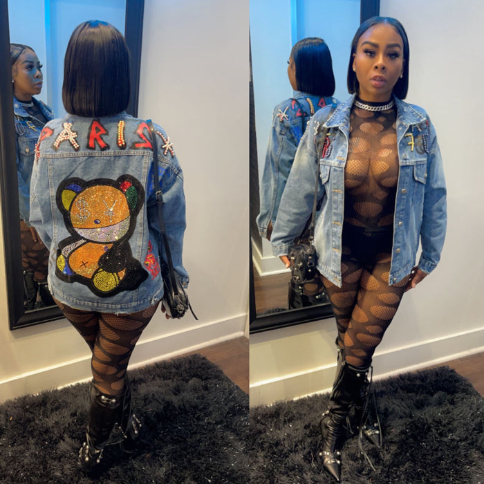 Teddy Balenciaga Custom Jacket