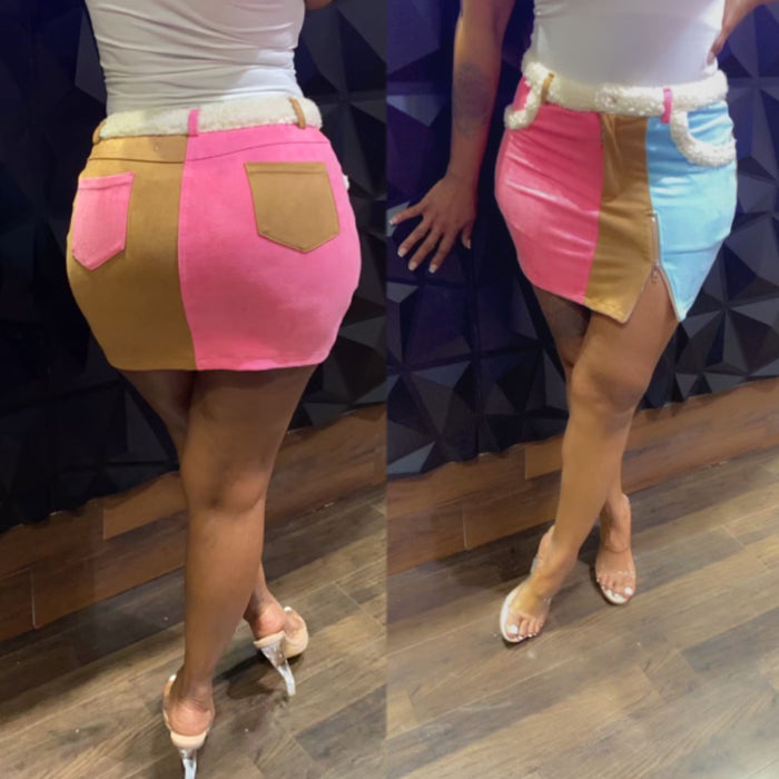 CASEY MINI MULTI COLOR SKIRTS