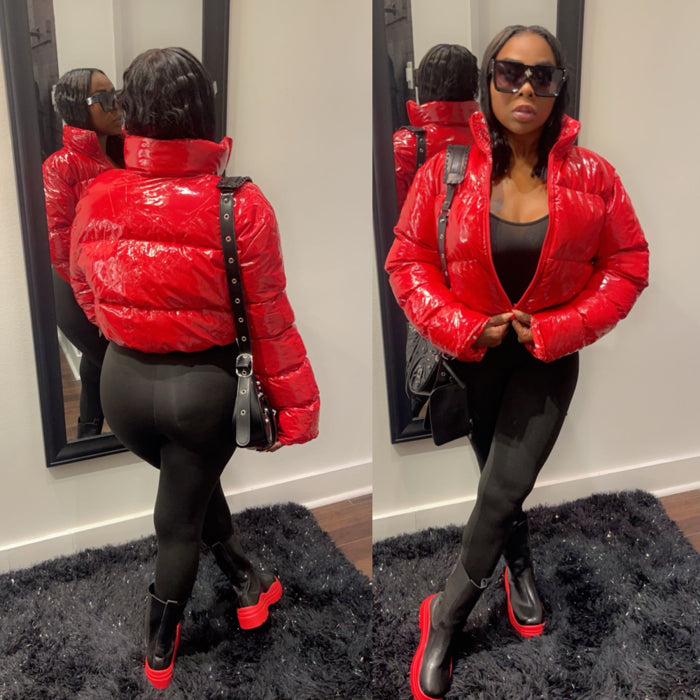 ELISE REVERSIBLE RED JACKET