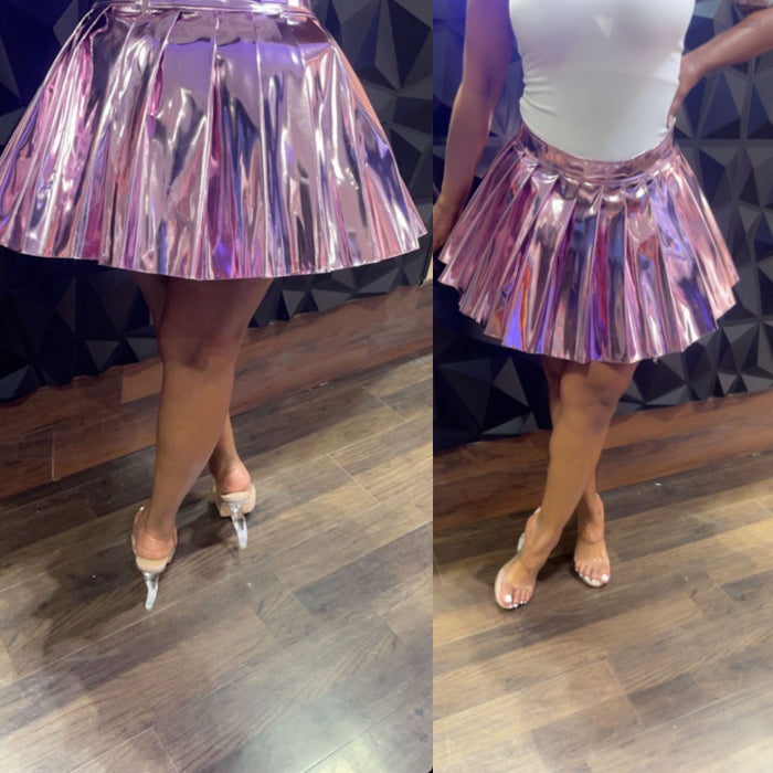 HAILEY METALLIC SKIRTS