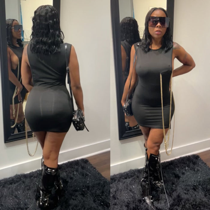 Morgan Black Dress