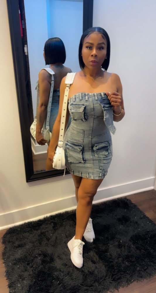 Ciara Denim Dress