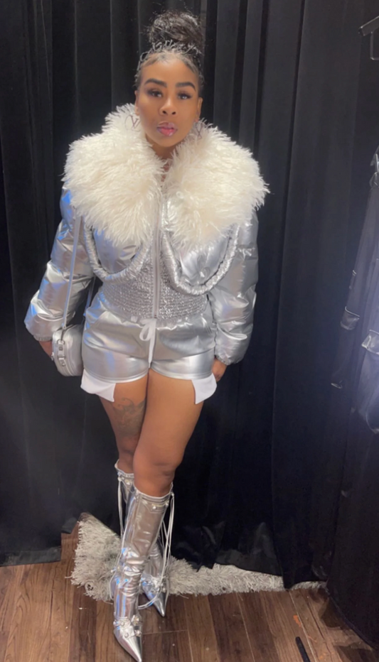 Marissa Metallic Jacket
