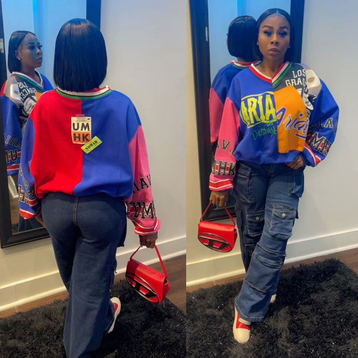 Amy Graphic Sweater