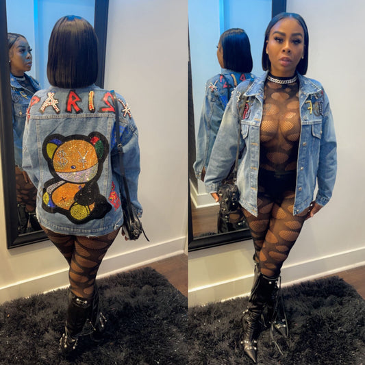 Teddy Balenciaga Custom Jacket