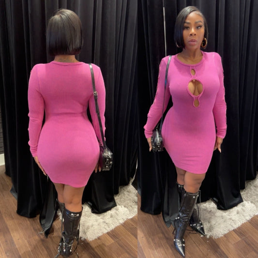 Belinda Fuchsia Dress