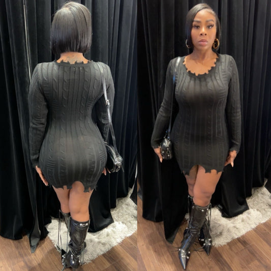 Beth Sweater Dress