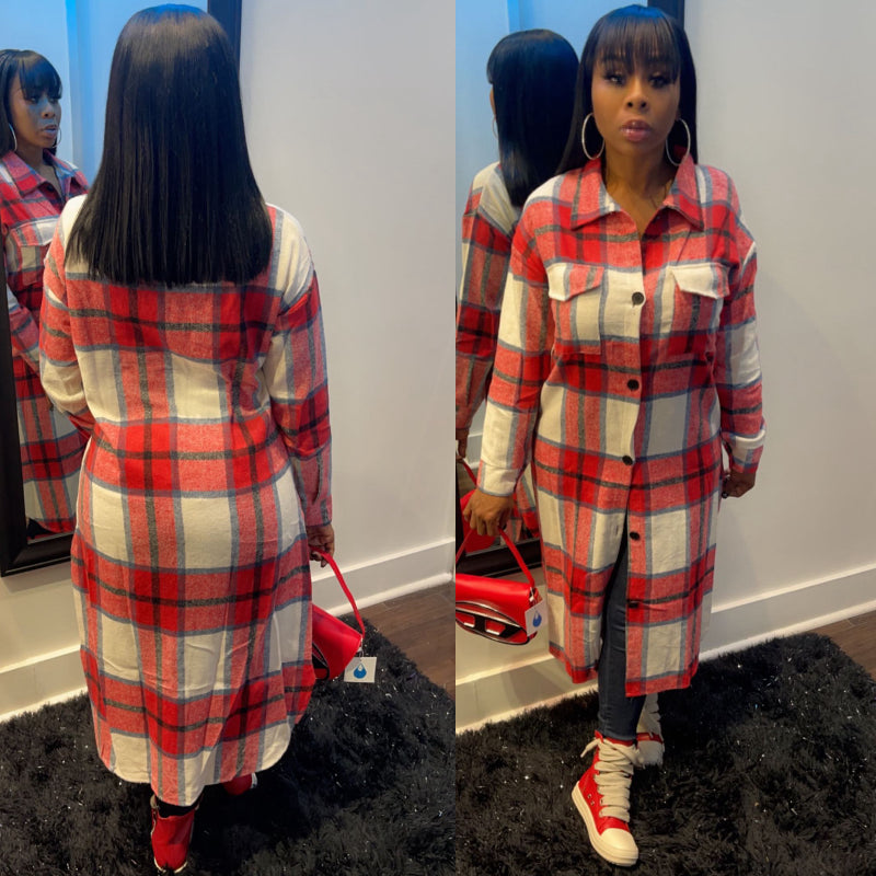 Chase Checker Cardigan