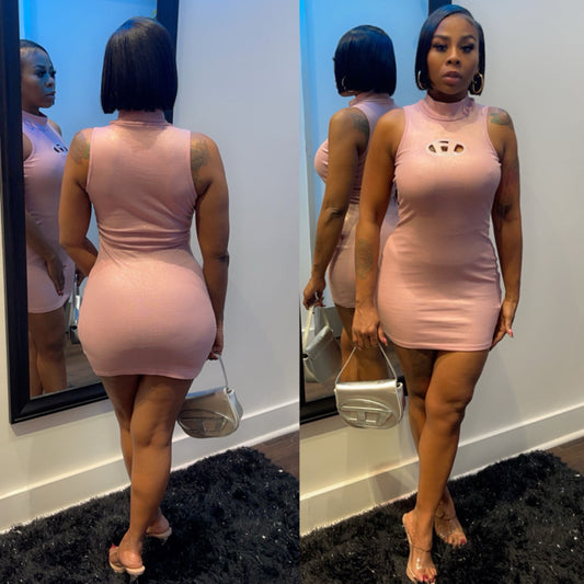 Denise Pink Dress