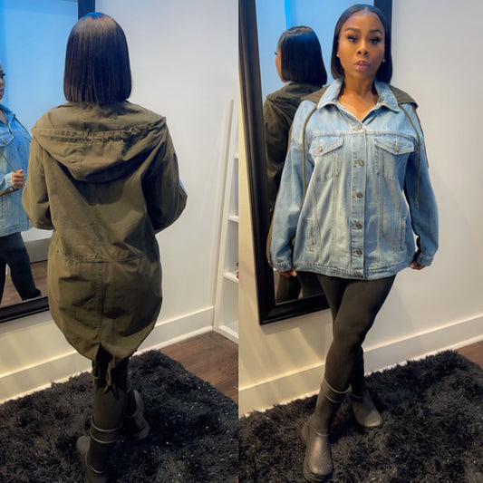 Kyah Jean Oversized Jacket